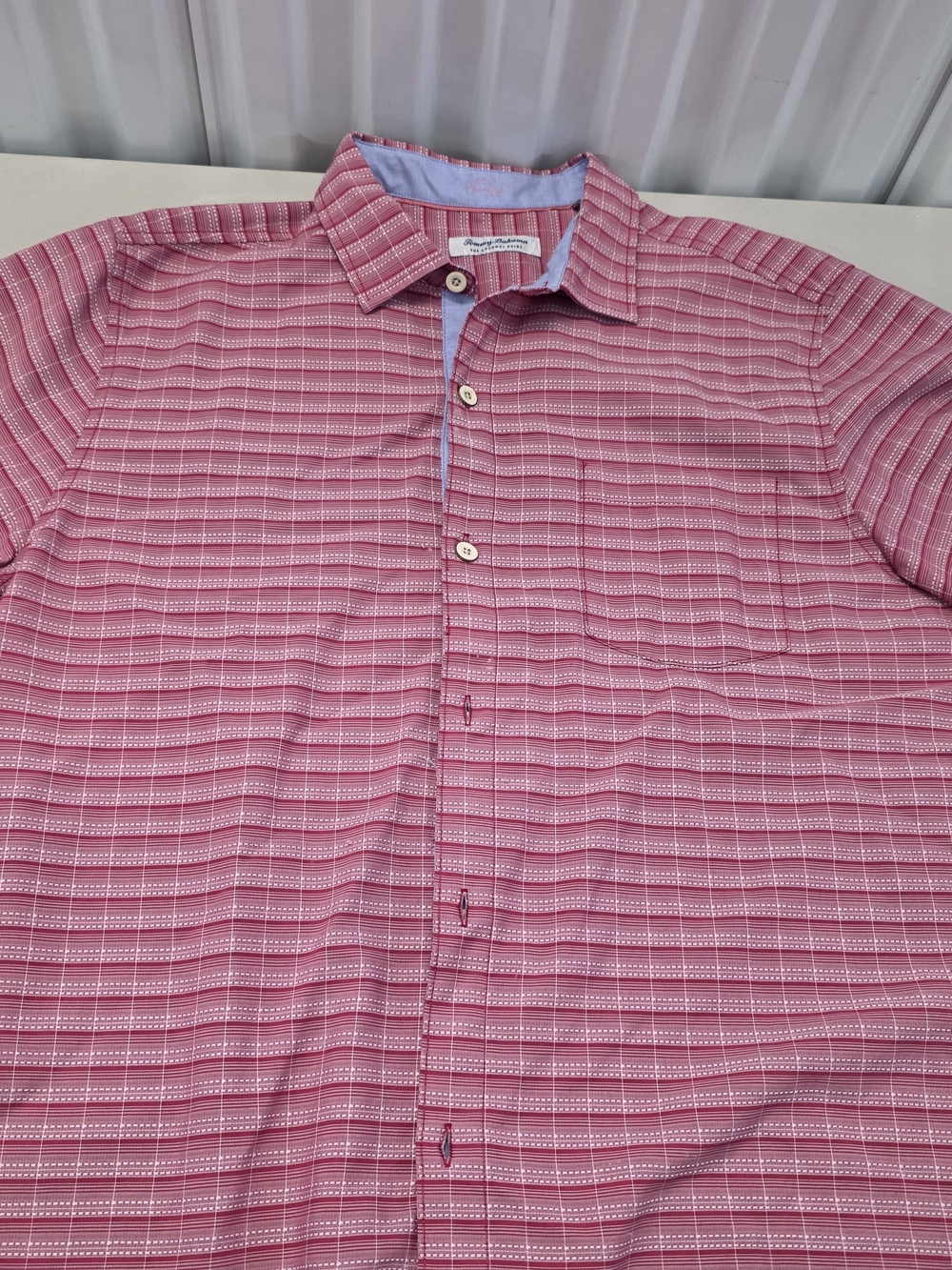 Tommy Bahama The Coconut Point Short Sleeve Shirt Button Up Shirt Men's Size XL